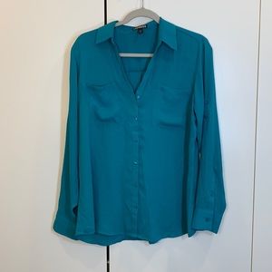 Aqua Blouse